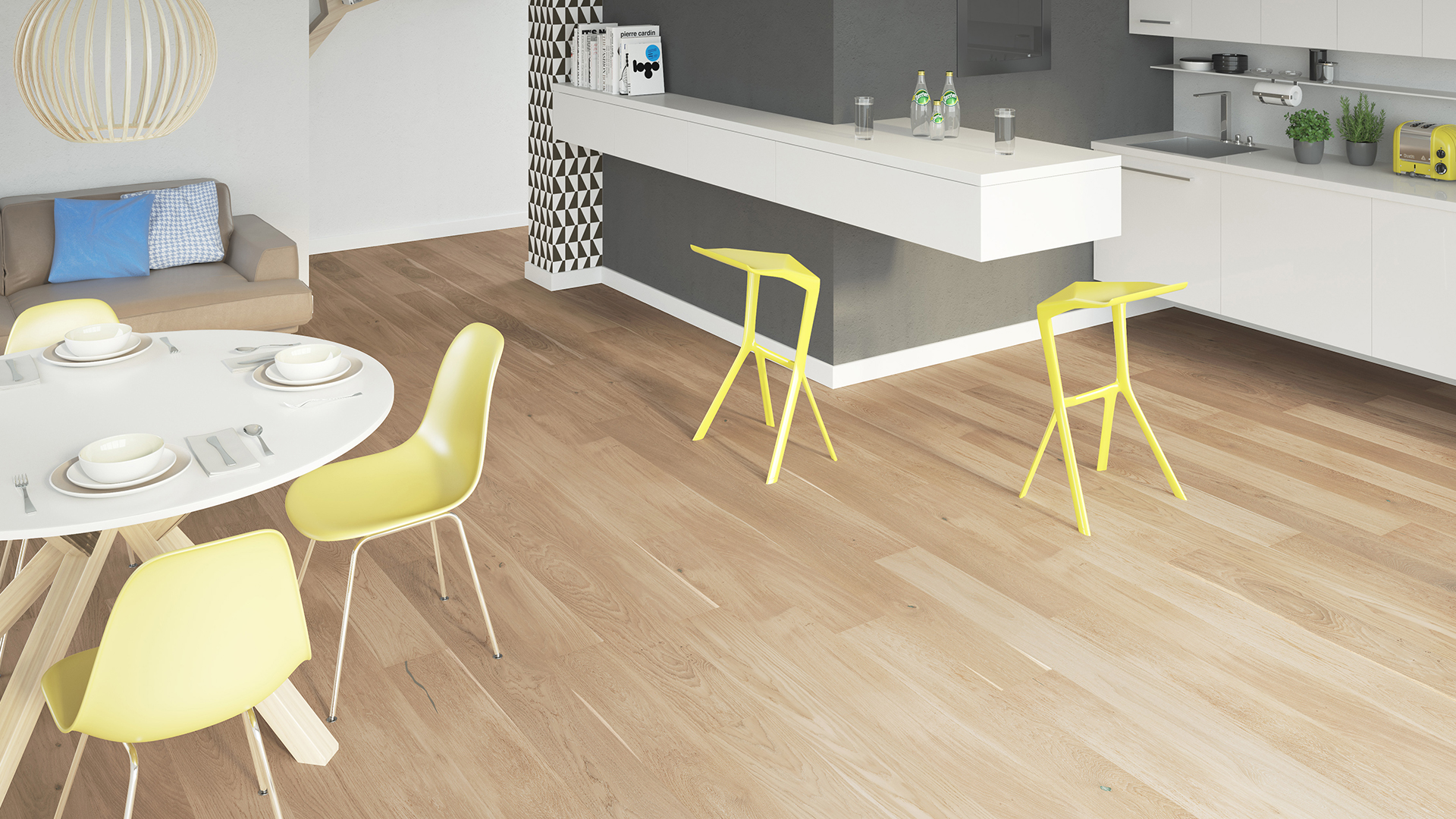 Modern Kitchen Floor Mat Cannoli 